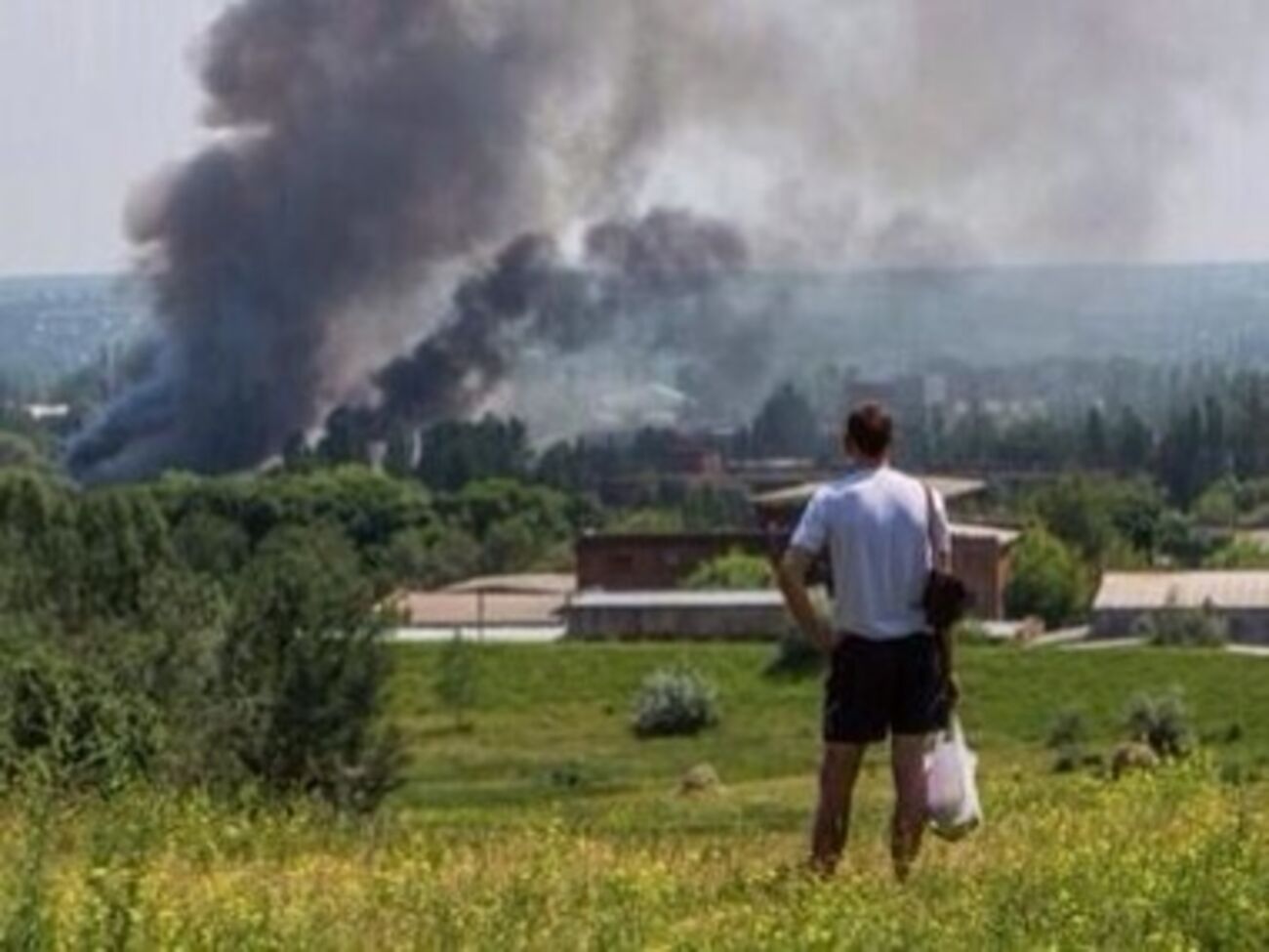 Террористы стреляют как по позициям сил АТО на горе Карачун, так и по жилым кварталам
