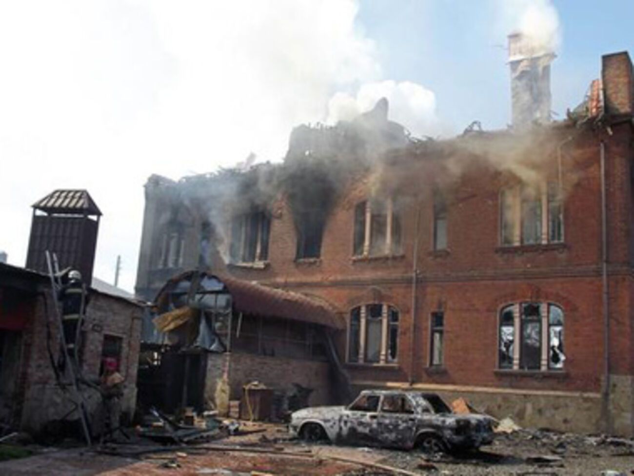 Штаб боевиков в "Купеческом доме"