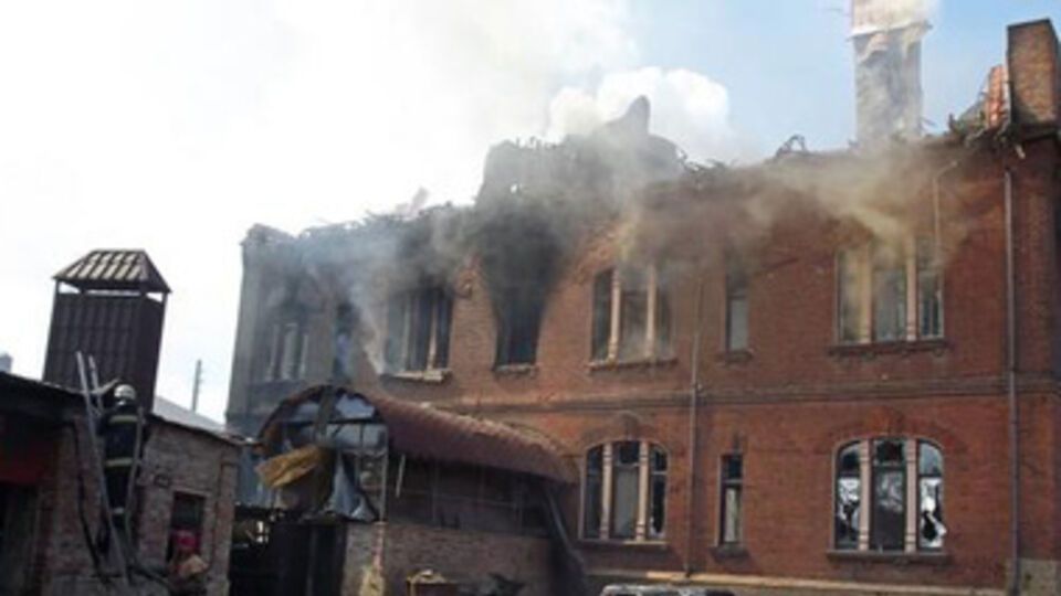 Штаб боевиков в "Купеческом доме"