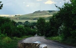 Телевышка на горе Карачун