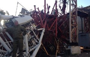 Телевышка продолжает работать