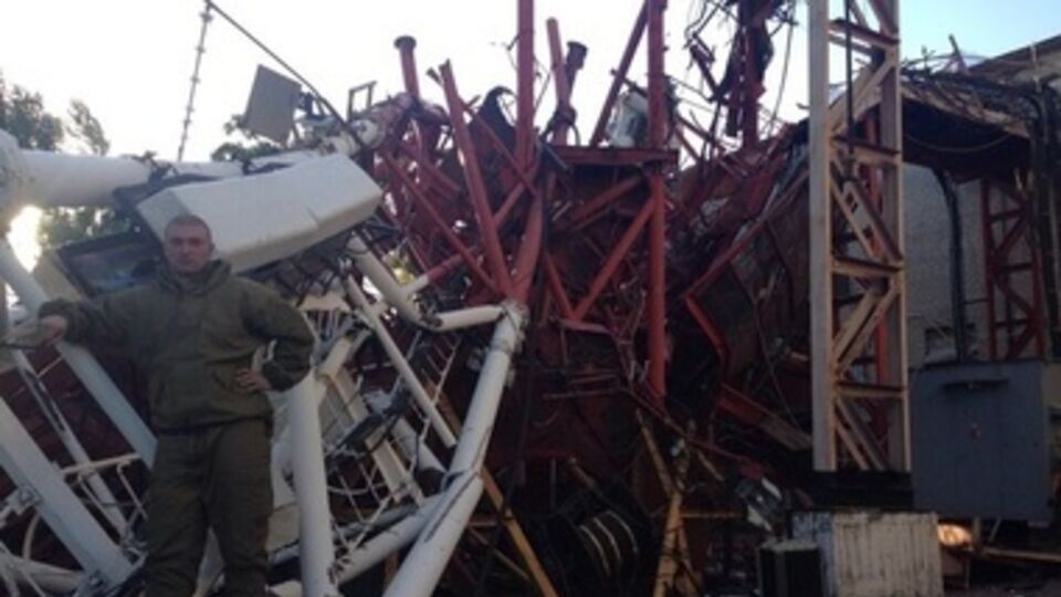 Телевышка продолжает работать