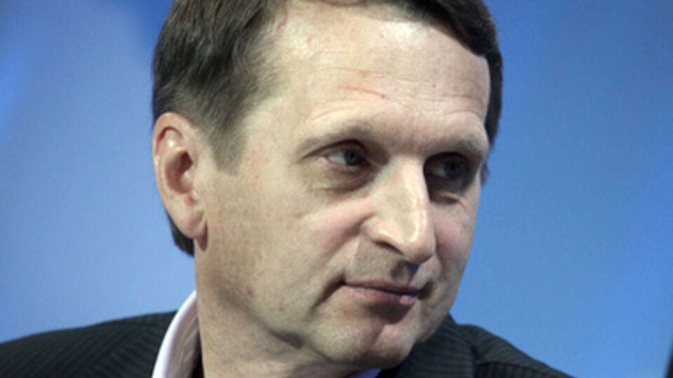 Нарышкин осудил прекращение перемирия на востоке Украины