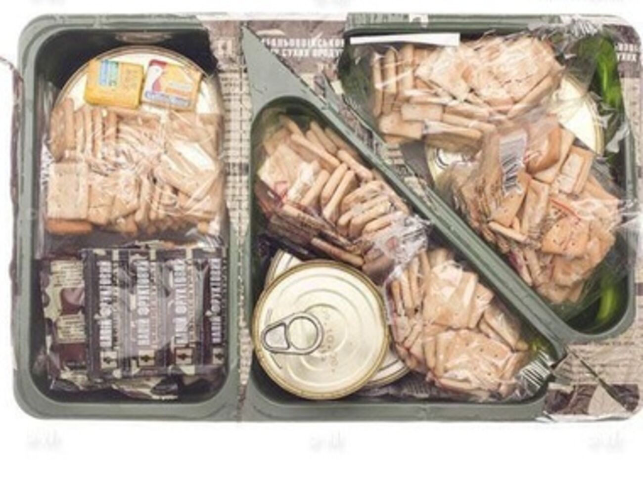 Украинский сухой паек предыдущего образца