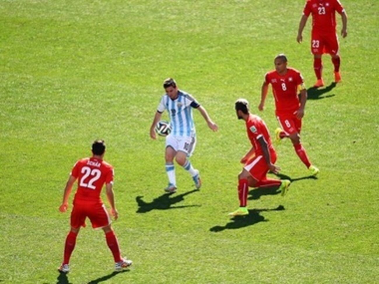 Лионель Месси &ndash; автор голевой передачи на Ди Марию