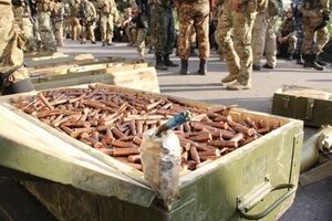 Военные нашли в Славянске склад патронов и боеприпасов