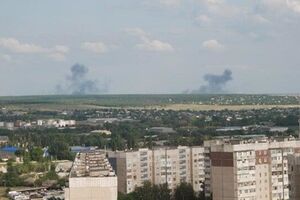 Террористы обстреливали аэропорт и накануне
