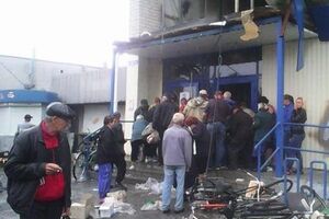 Ранее супермаркет в Черевковке пострадал от взрыва