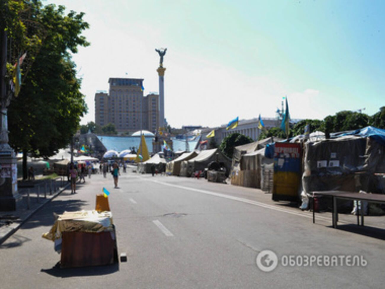 В Самообороне Майдана 10 июля заявили, что власть засылает алкоголиков для дискредитации