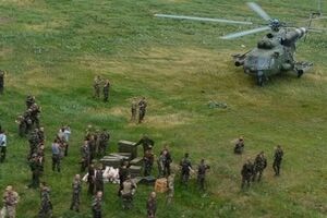 Бой в районе Зеленополья продолжается