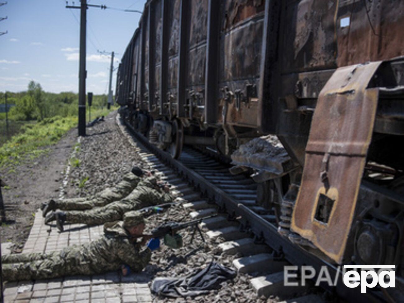 Боевики заминировали 30 км железной дороги возле Славянска