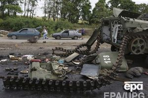 Силы АТО уничтожили несколько бронетранспортеров боевиков