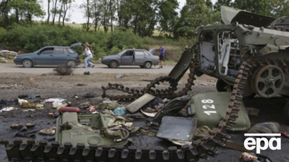Силы АТО уничтожили несколько бронетранспортеров боевиков