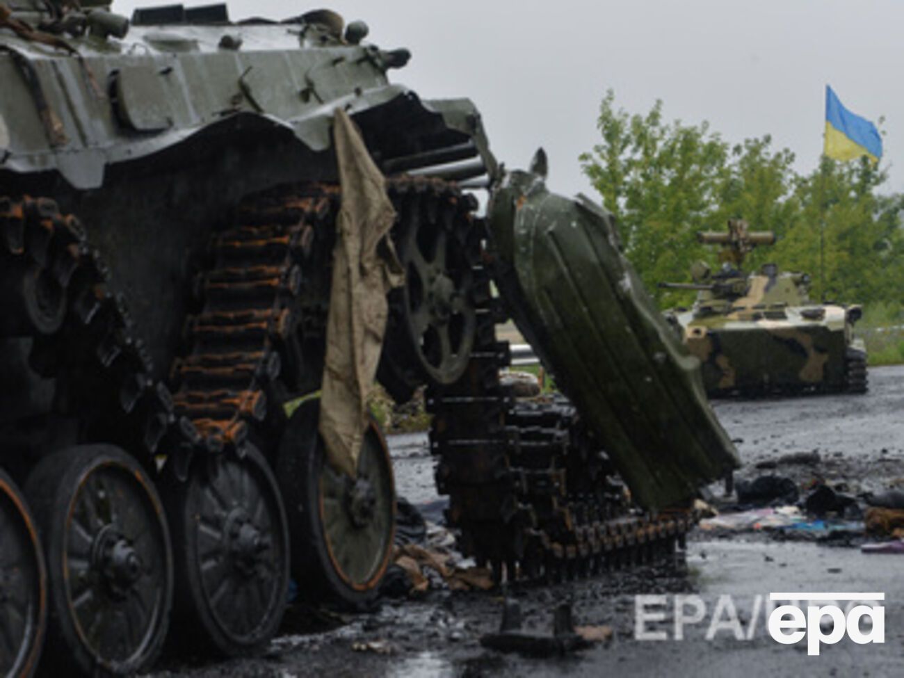 Раньше боевики использовали только осколочно-фугасные снаряды для обстрела украинских военных.