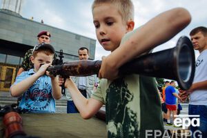 В Киеве открыта выставка российского вооружения, изъятого у боевиков