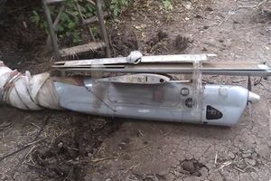 Сбитый беспилотник "Орлан-10"