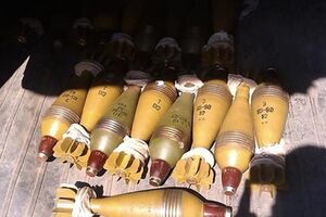 Мины, оставленные боевиками