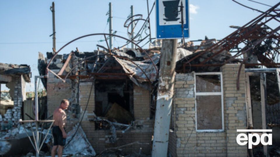 В результате обстрела частного сектора поселка шахты "Трудовская" погибли 9 человек