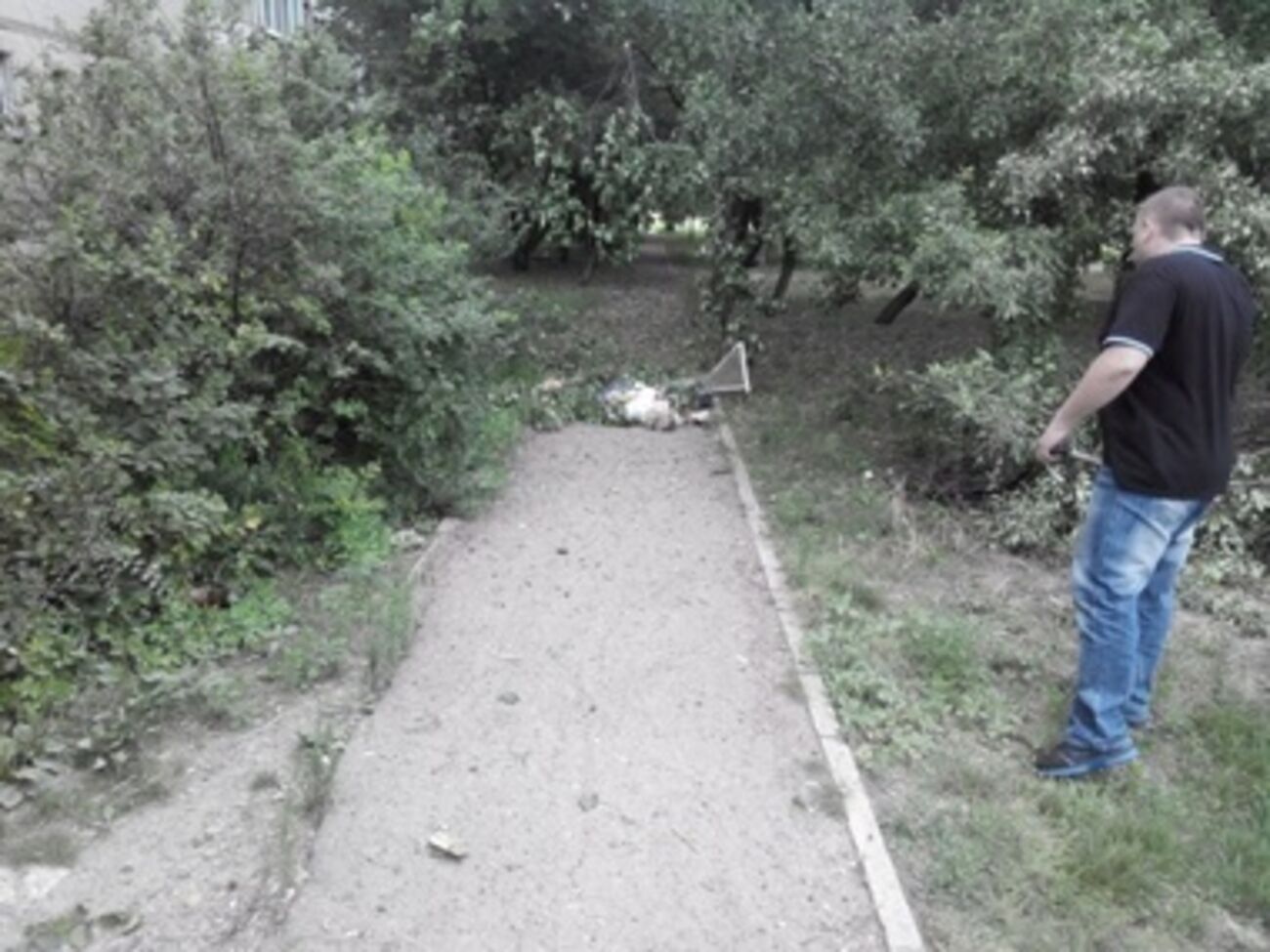 В результате обстрела была убита женщина