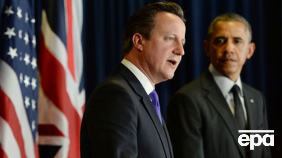 Обама и Кэмерон обсудили по телефону ситуацию в Украине