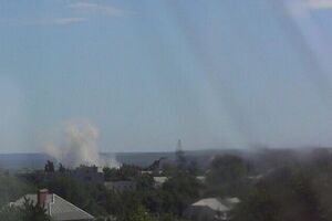 В Луганске продолжается стрельба