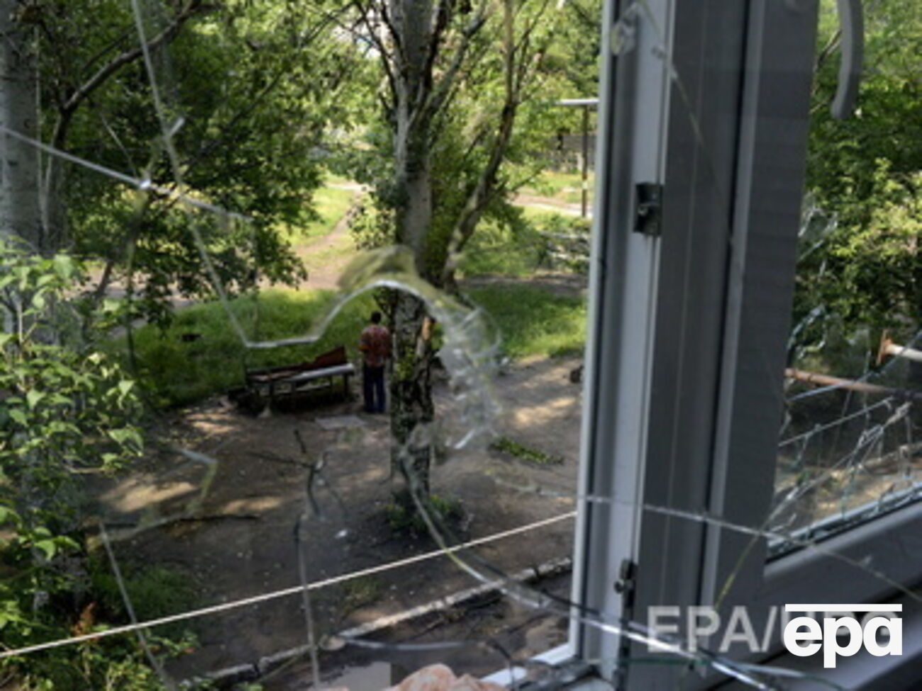 Славянск, который в ночь на 5 июля покинули террористы, еще не вернулся к нормальной жизни