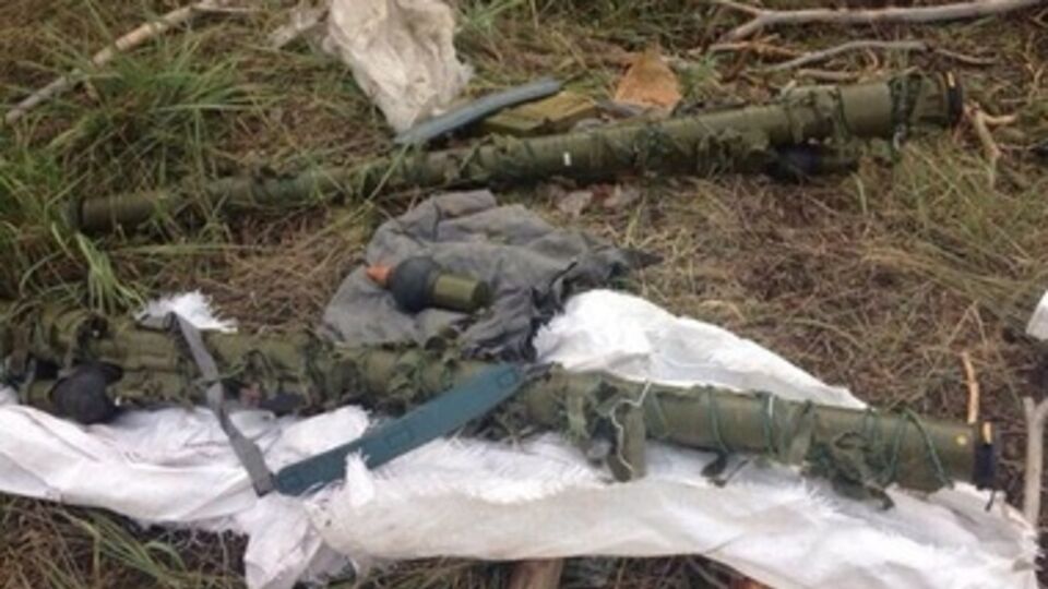 Изъятое в Изюмском районе оружие