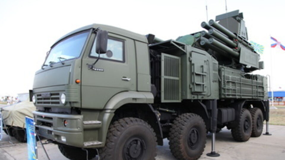 Ракетная установка "Панцырь"