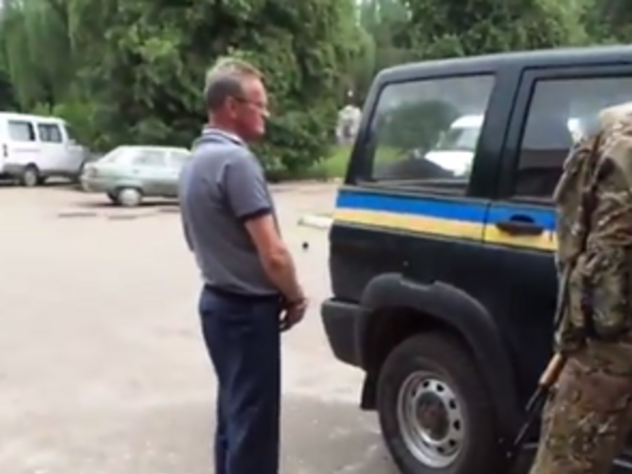 Александра Самсонова задержали сегодня утром на совещании с главой МВД Арсеном Аваковым