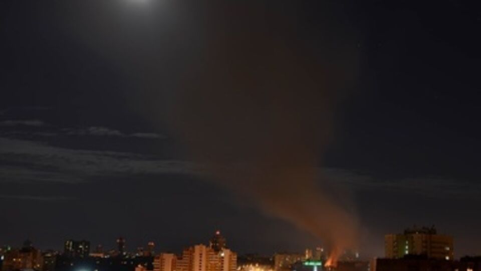 Пожар тушили два часа