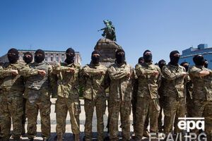 Новобранцы батальона "Азов"