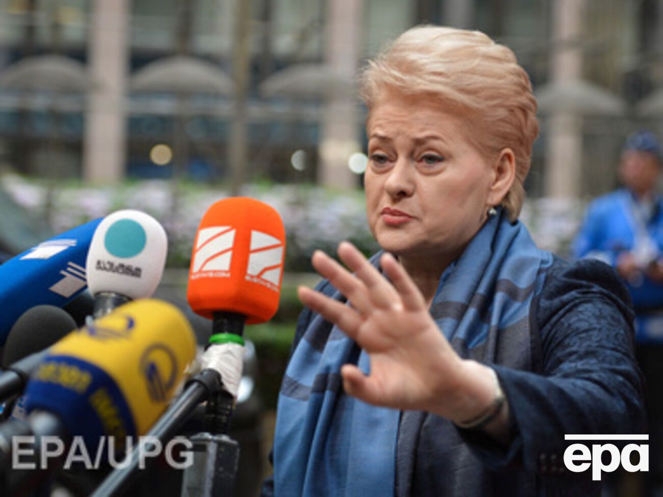 Грибаускайте считает, что ЕС обязан как можно быстрее ввести санкции против РФ