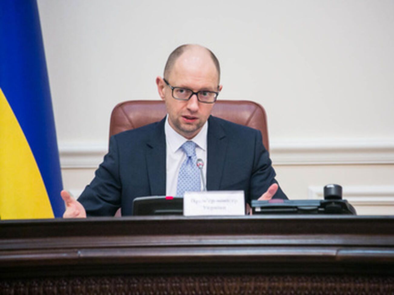 Яценюк проводит заседание Кабмина