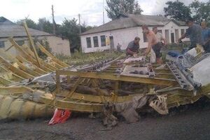 На месте авиакатастрофы