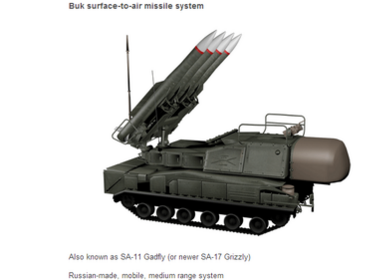 Британские журналисты предполагают, что российские&nbsp;зенитно-ракетные комплексы "Бук"&nbsp;сыграли не последнюю роль в крушении самолета