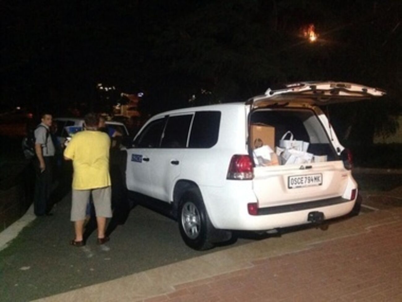 Представители миссии ОБСЕ направляются в район поселка Грабово Шахтерского район Донецкой области