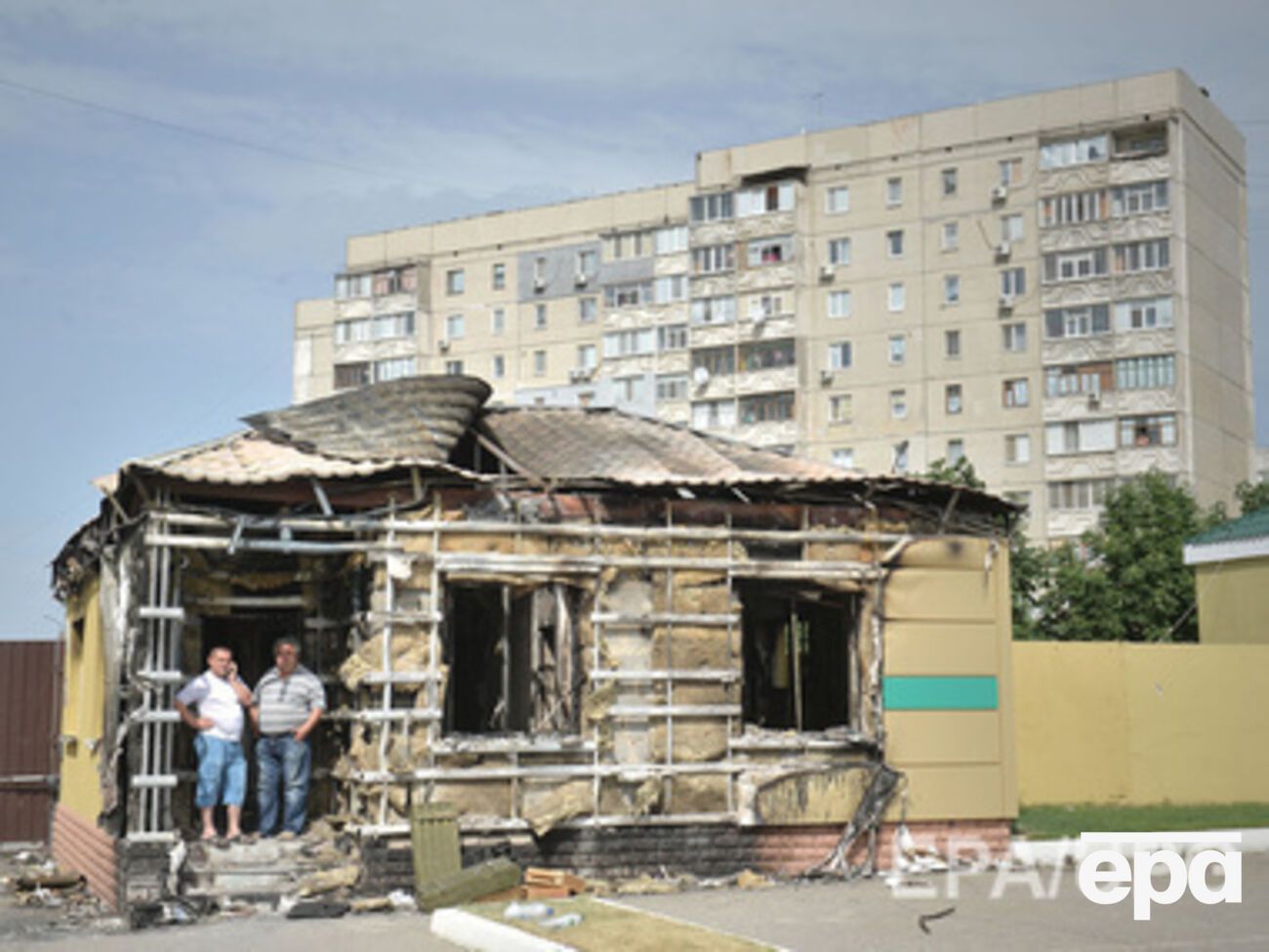 Системы жизнеобеспечения в городе повреждены