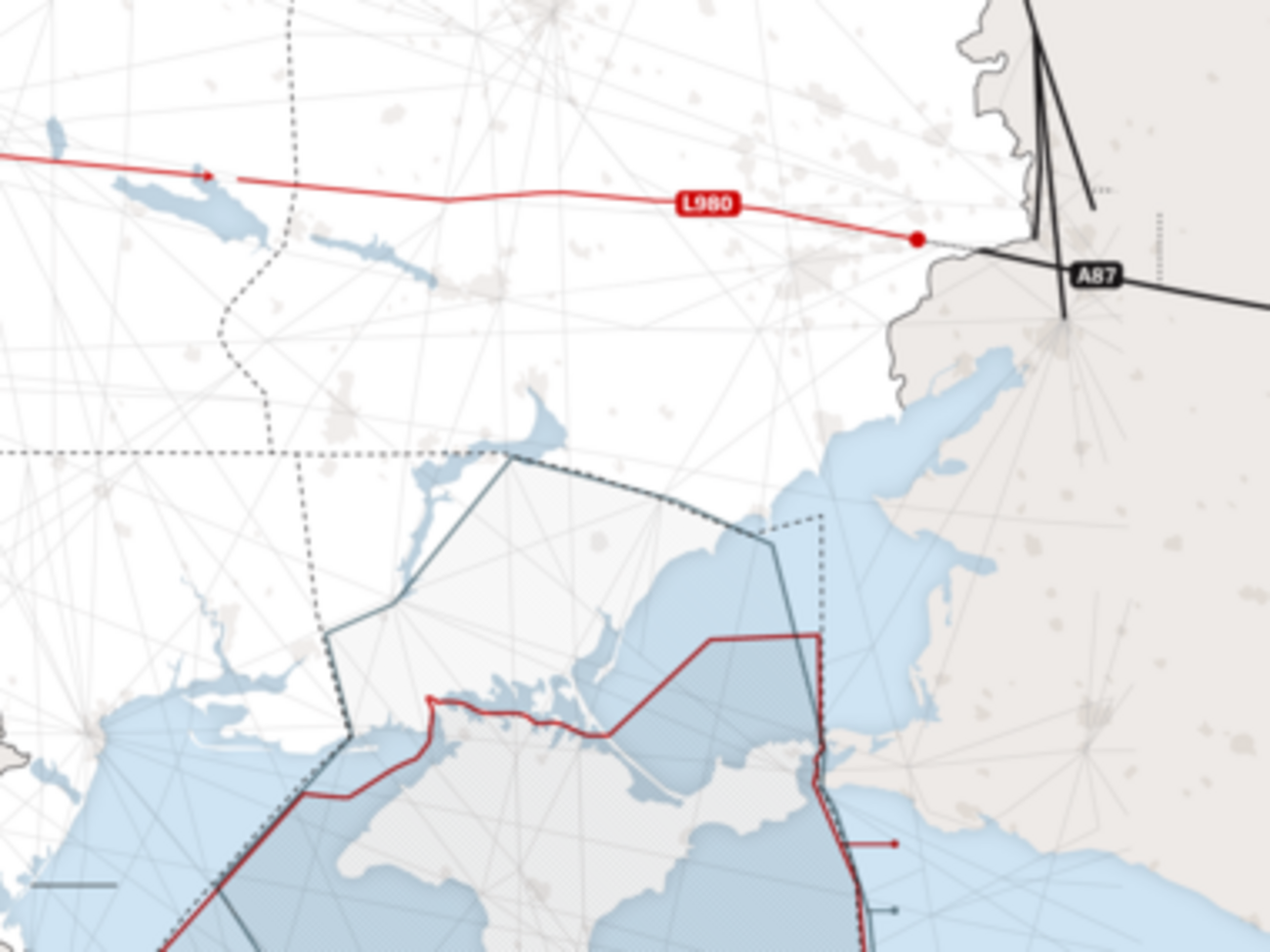 Россия закрыла маршрут, по которому летел сбитый Boeing 777 за несколько часов до трагедии