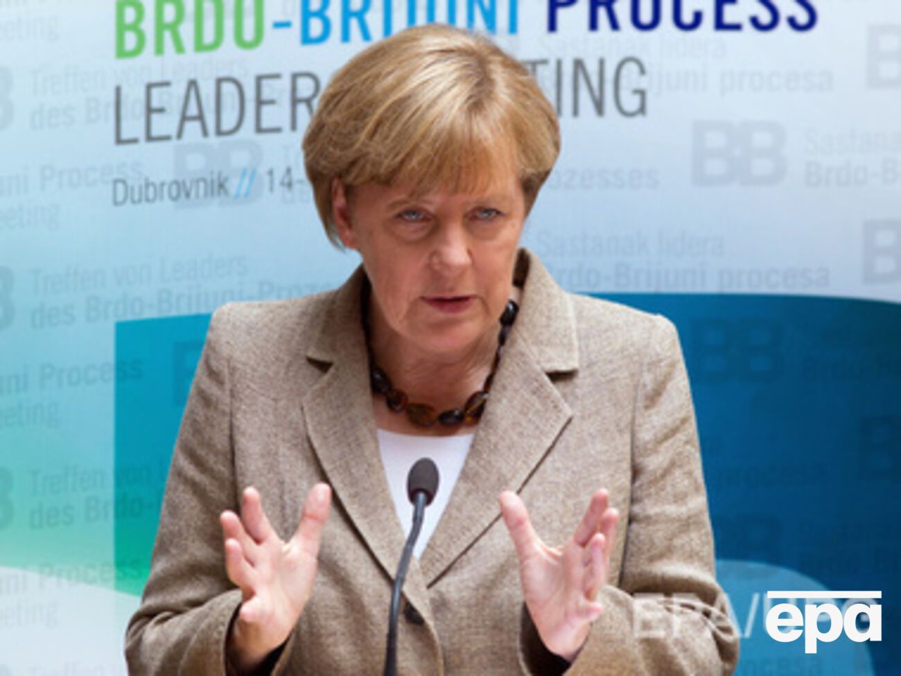 Ангела Меркель выразила поддержку Украине