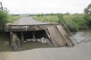 Мост через реку Лугань
