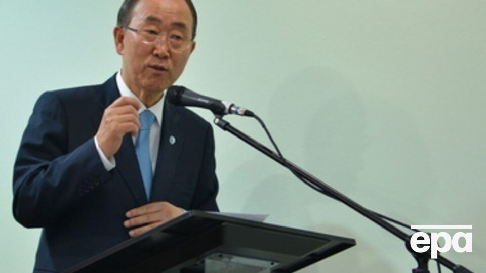 Генеральный секретарь ООН Пан Ги Мун.