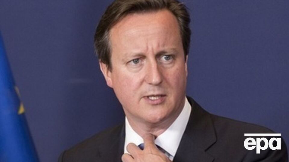 Кэмерон уверен, что война на Донбассе и крушение малайзийского Boeing --- дело рук президента России