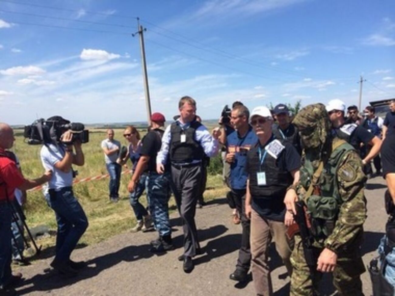 Эксперты прибыли на место крушения