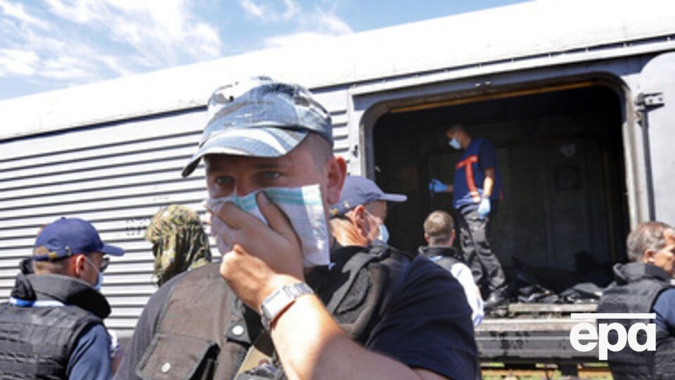 Тела помещены в рефрижераторные вагоны в Торезе