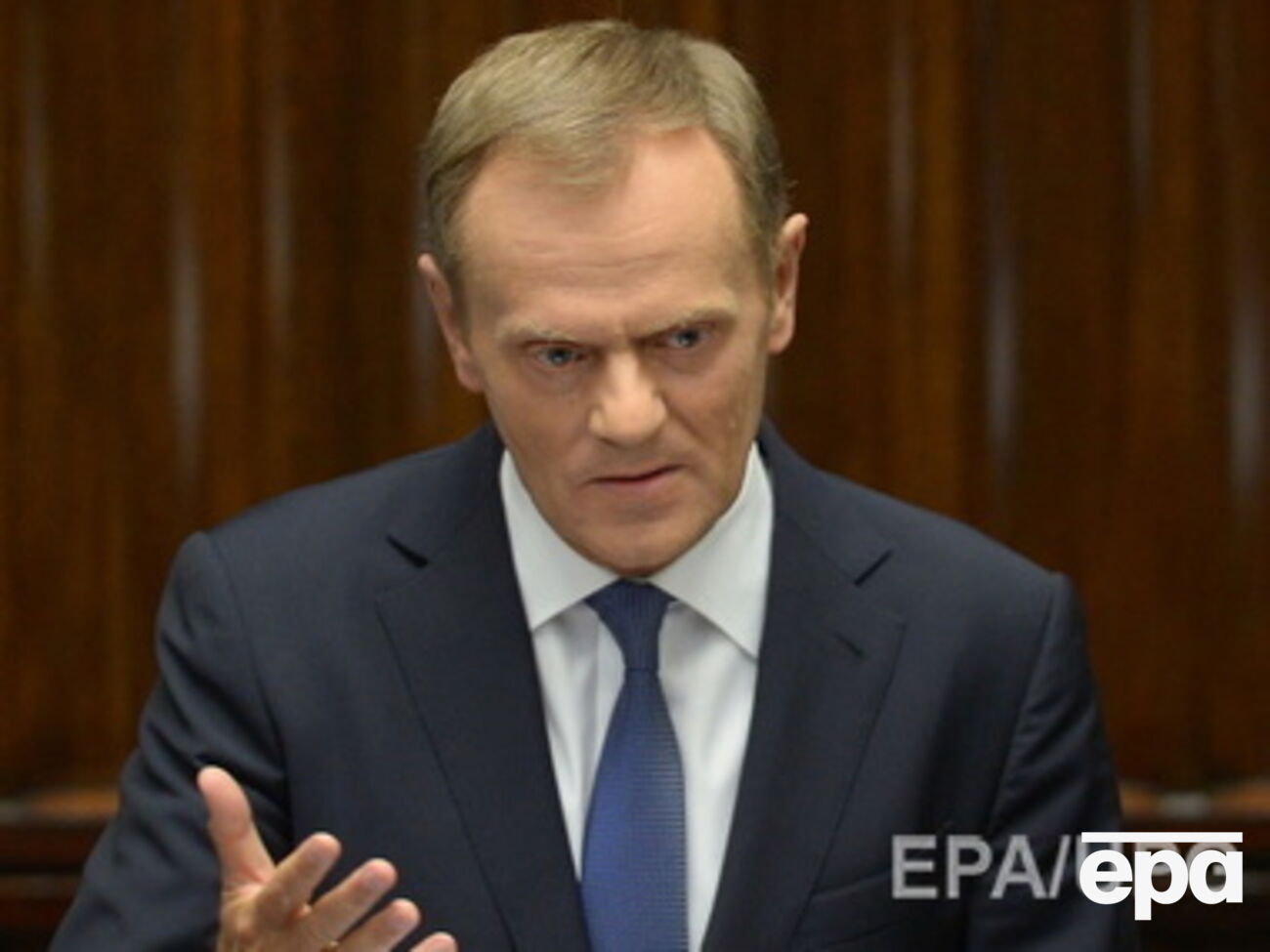 Дональд Туск назвал действия сепаратистов на Донбассе --- терроризмом