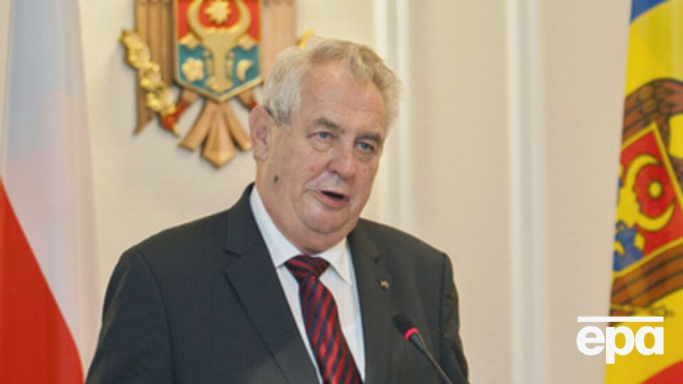 Милош Земан считает, что санкции не помогут расследованию крушения Boeing 777