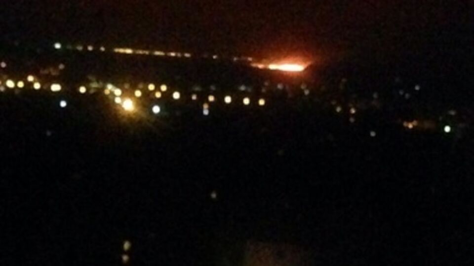 Расстояние от меcта съемки примерно 8-10 километров