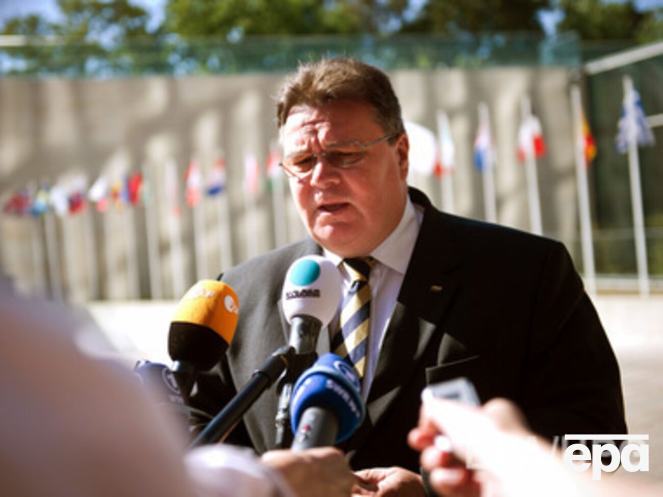 Линас Линкявичюс: ЕС должен ввести запрет на поставки оружия в Россию