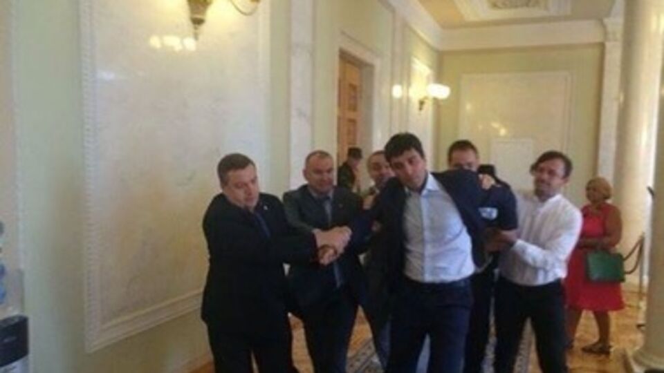 Левченко не дали провести брифинг для журналистов