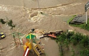 Магадан полностью затопило